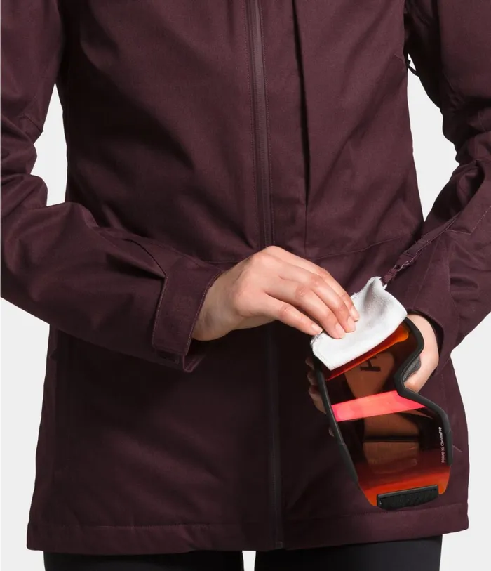 Womens ThermoBall Eco Snow Triclimate Jacket Root Brown Heatherflare The North Face Snow