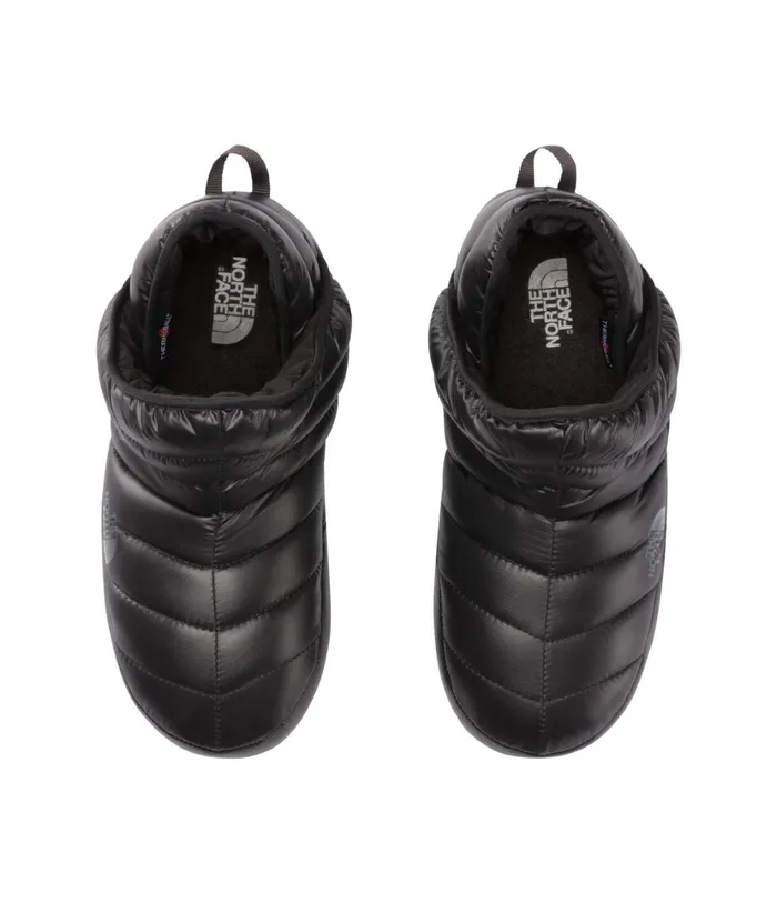 Womens Thermoball Traction Booties Shiny Tnf Blackbeluga Grey The North Face Winter Boots