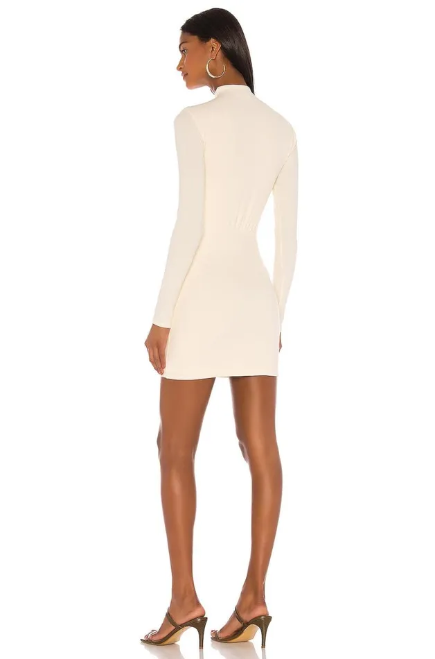 X Lindsi Lane Gisele Mini Dress Cream Women Lovers and Friends Dresses