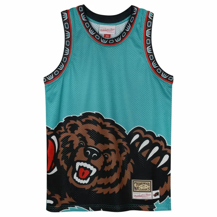 Youth Big Kids Mitchell and Ness Big Face Jersey Vancouver Grizzlies