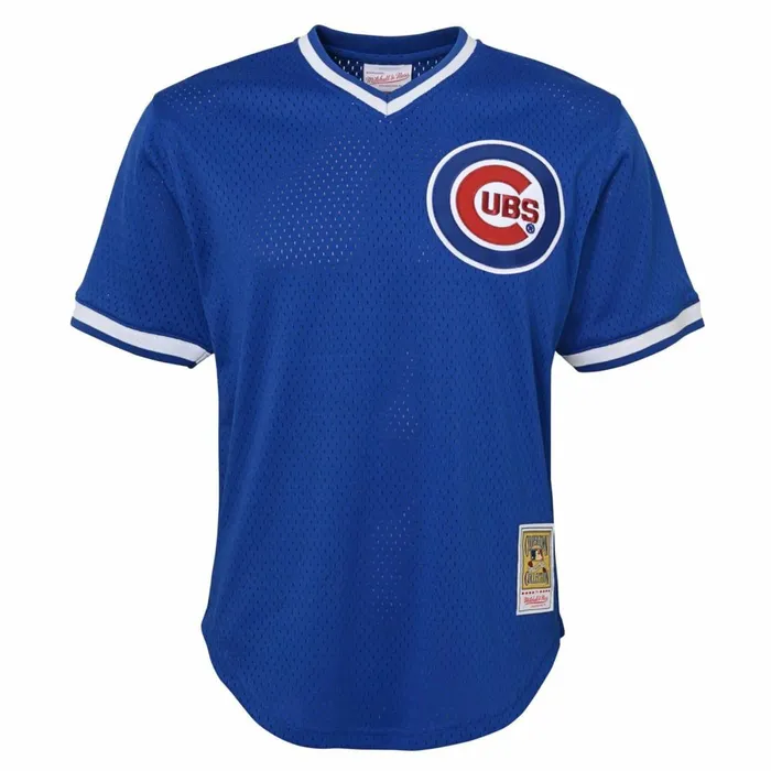 Youth Big Kids Mitchell and Ness Mesh BP Jersey Chicago Cubs 1984 Ryne Sandberg Youth Big Kids Mitchell and Ness Mesh BP Jersey Chicago Cubs 1984 Ryne Sandberg