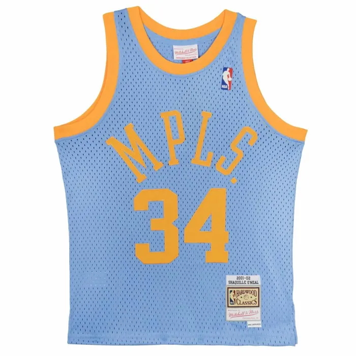 Youth Big Kids Mitchell and Ness Swingman Shaquille O039Neal Los Angeles Lakers Jersey