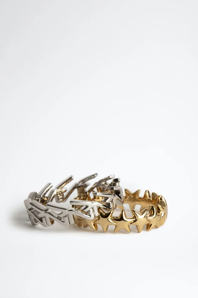 Zadig and Voltaire Jewellery MIX N MATCH DUO RING SILVER 8211 WomenMen