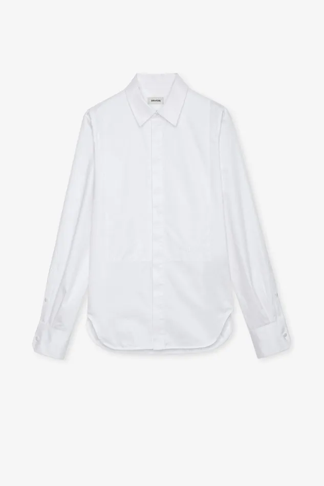 Zadig and Voltaire Shirts and Tops THEBE POP SHIRT WHITE 8211 Women Zadig and Voltaire Shirts and Tops THEBE POP SHIRT WHITE 8211 Women